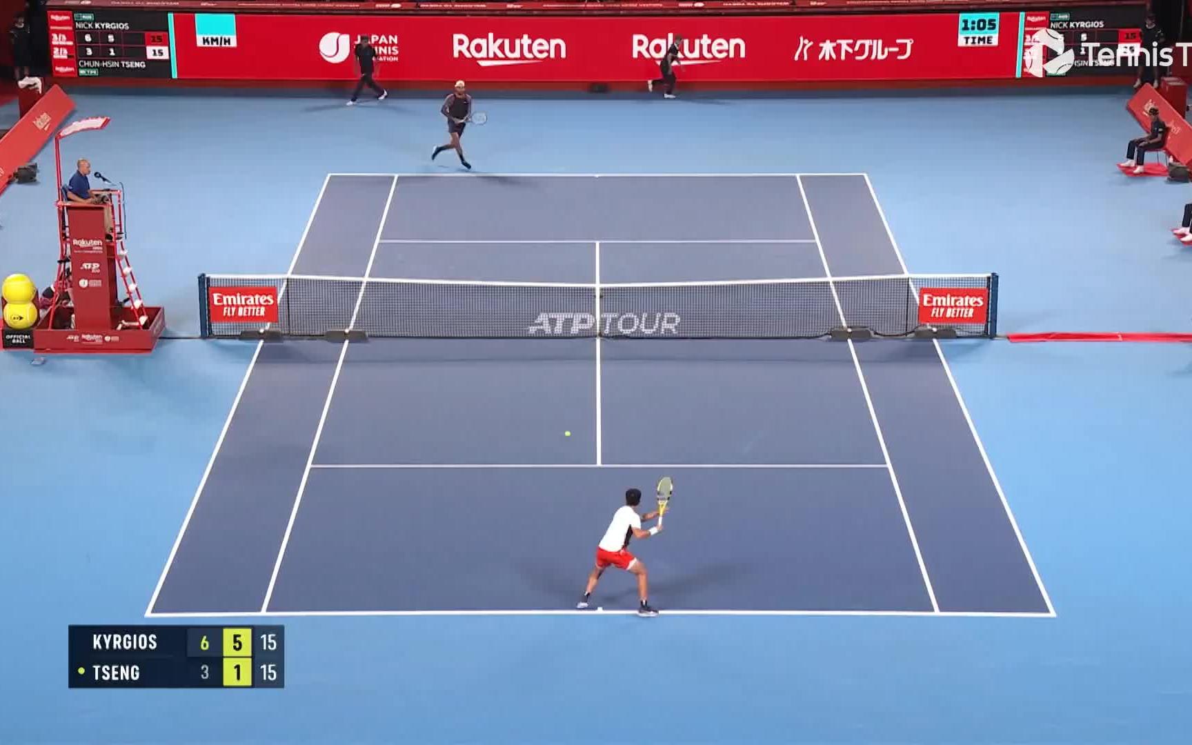 关于日本网球队翻盘意大利网球队，克耶高斯高光表现的信息