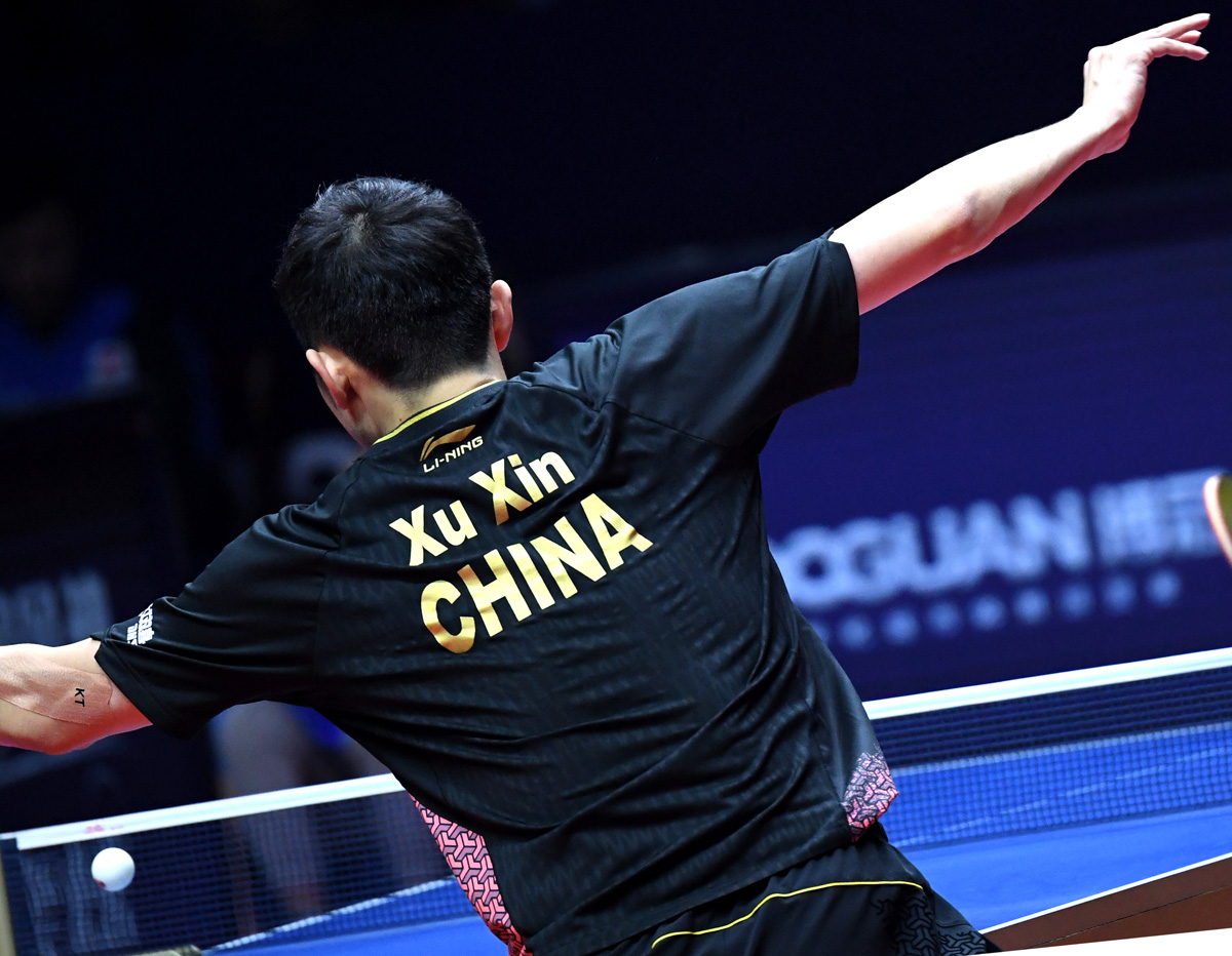 瑞典队鏖战法国队，许昕带队取胜