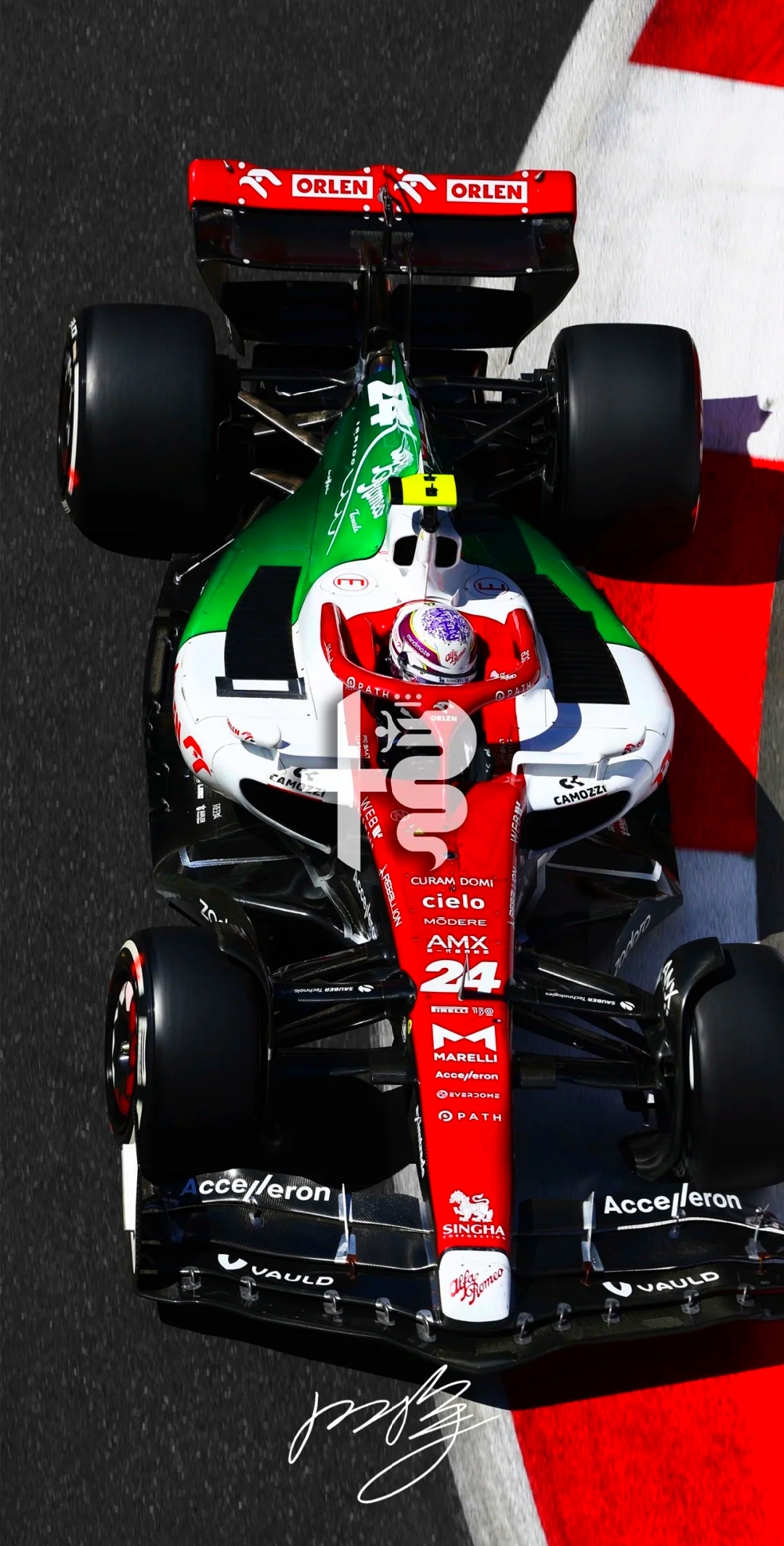 法拉利绝杀雷诺车队，周冠宇刷新纪录的简单介绍